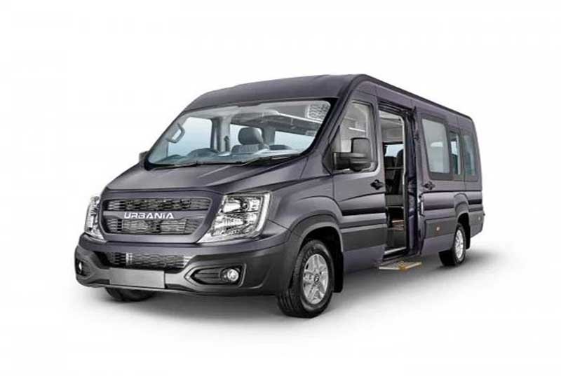 Tempo traveller vehicle